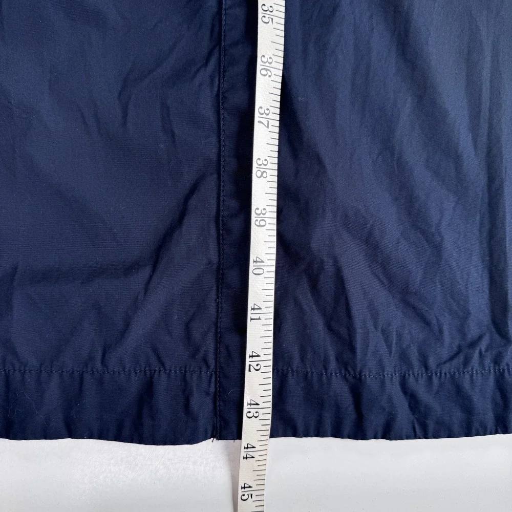 J CREW x Thomas Mason Shirt Dress Midi Womens 8 Blue G8673‎ Pockets